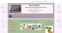 Desktop Screenshot of hennaherbals.co.uk